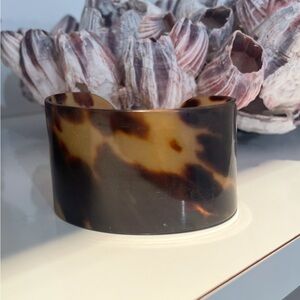 Vintage Tortoiseshell Cuff Bracelet